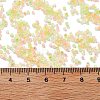 Transparent Colours Glass Seed Beads SEED-H003-01H-4