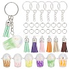 Imitation Milk Tea Keychain Making Kit DIY-SC0020-69-1