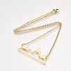 201 Stainless Steel Pendant Necklaces LS-NJEW-T009-JN104-2-40-2