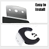 5 Sets 5 Colors Silicone Wall Mounted Rack for Handheld Wireless Microphone AJEW-CA0003-52-3