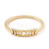 201 Stainless Steel Moon Phase Finger Ring for Women LS-RJEW-A006-04G-1-1