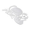 Girl Carbon Steel Cutting Dies Stencils DIY-P076-42-3
