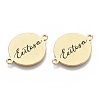 201 Stainless Steel Enamel Links connectors STAS-S079-144E-1