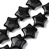 Natural Obsidian Beads Strands G-K359-E13-2