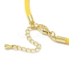 3MM Nylon Milan Cord Necklace Making NJEW-H084-01G-34-2
