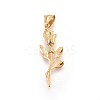 304 Stainless Steel Pendants STAS-F197-02G-2