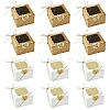 10Pcs Square Bakery Box CON-YW0001-95A-2