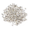 Electroplate Cylinder Seed Beads SEED-R041-08-2