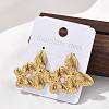 304 Stainless Steel Studs Earrings for Women LS-EJEW-K306-24G-2
