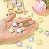 20Pcs 4 Colors Opaque Resin Pendants RESI-YW0005-42-3