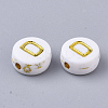 Plating Acrylic Beads PACR-R242-01D-2