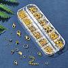 DIY 304 Stainless Steel Open Jump Rings & Alloy Lobster Claw Clasps & Folding Crimp Ends Jewelry Making Findings Kits DIY-FS0008-14-8