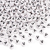 500Pcs Acrylic Beads SACR-TA0001-55V-1