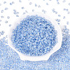 Transparent Colours Luster Glass Seed Beads SEED-N008-09A-2