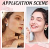 4Pcs 2 Colors Brass Hoop Earrings for Women EJEW-BBC0001-77A-4