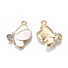 Alloy Enamel Pendants ENAM-F137-04A-2