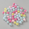100Pcs Transparent Acrylic Beads TACR-SZC0003-02-1