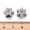 304 Stainless Steel European Style Large Hole Beads STAS-T072-142P-3