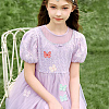 48Pcs 8 Colors Butterfly Shape Cloth Embroidery Applqiues PATC-FG0002-16-6