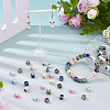 72Pcs 6 Colors Handmade Porcelain Beads PORC-DC0001-12-4