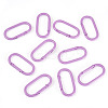 10Pcs Alloy Spring Gate Rings FIND-TA0009-25E-2