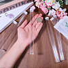 Transparent Tube Plastic Bead Containers with Lids CON-WH0092-81A-3