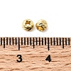 Corrugated Round Brass Beads KK-H520-03A-G-2