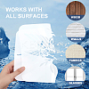1 Set PET Hollow Out Drawing Painting Stencils DIY-MA0004-58-3