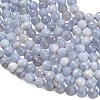 Natural Blue Lace Agate Beads Strands G-C280-B07-8mm-4