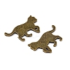 Alloy Kitten Cabochons PALLOY-WH0072-73D-AB-2