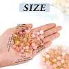 3 Sets 3 Styles DIY Lampwork Beads & Alloy Pendant & Link & Bead Caps Jewelry Findings Kits DIY-TA0011-60-3