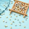 100Pcs 2 Colors CCB Plastic Bead KY-CJ0001-64-7