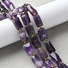 Natural Amethyst Beads Strands G-N327-06-41-5