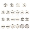 Tibetan Style Alloy Pendants TIBEP-KS0001-02AS-1