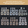 6Sets 6 Styles PET Self-Adhesive Stickers DIY-DC0003-50-4