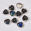 Resin Changing Color Mood Pendants RESI-TAC0018-20-1