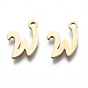 201 Stainless Steel Charms STAS-T044-217G-W-1