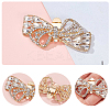 2Pcs Bowknot Alloy Rhinestone Shoe Decorations FIND-CP0002-28A-6