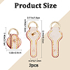 1 Pair Leather Bag Anti-wear Buckles DIY-GF0007-61-2