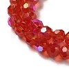 Electroplate Transparent Glass Beads Strands LS-EGLA-A035-T4mm-L01-3