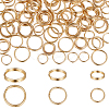 150Pcs 3 Styles 304 Stainless Steel Split Rings STAS-BBC0002-88-1