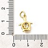 Brass Micro Pave Cubic Zirconia Pendants KK-Q040-02J-G-3