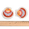 Printed Natural Shell Big Pendants SH-CBA93AD-19C-3