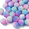 Imitation Pearl Acrylic Beads OACR-FS0001-32D-4