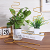 4Pcs 4 Styles Iron Flower Plant Supports FIND-CN0001-62A-3