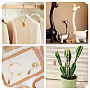 500Pcs Kraft Paper Blank Price Tags with Cord CDIS-TA0001-44-7