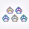 Ion Plating(IP) 201 Stainless Steel Pet Charms STAS-Q201-JN210-01-1