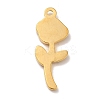 Ion Plating(IP) 304 Stainless Steel Pendants STAS-P312-05G-2