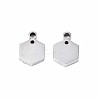 Non-Tarnish 201 Stainless Steel Charms STAS-N095-072-1