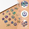 20Pcs 5 Styles 201 Stainless Steel Pendants STAS-YW0002-68-5